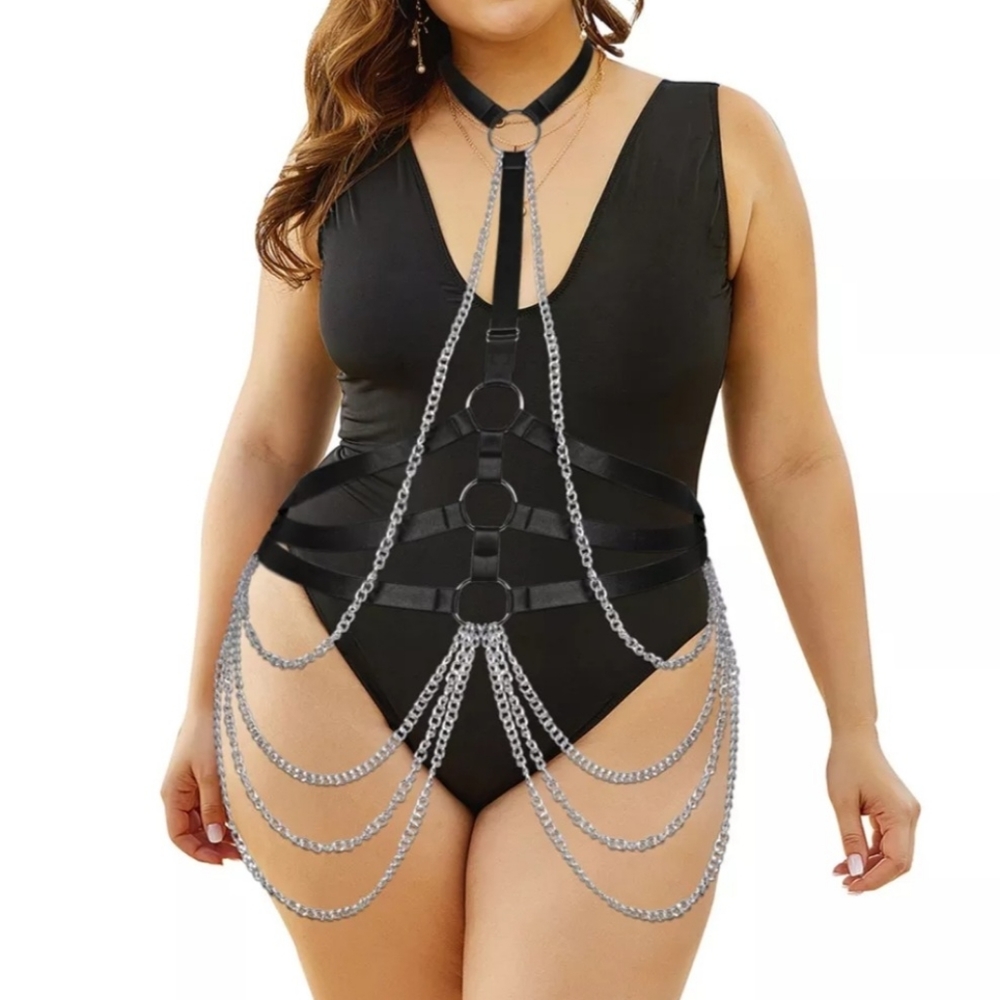 Plus Size Chest Waist Harness